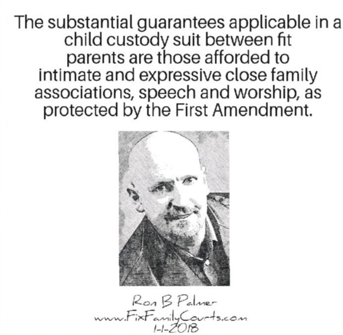 How the Family Courts Censor You – First Amendment rights versus Fourteenth Amendment