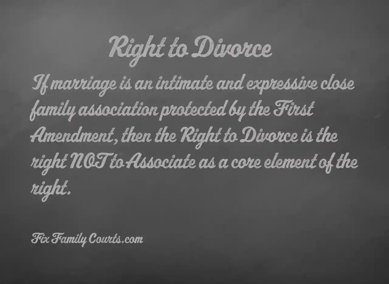 Right to Divorce - Palmer Systems Approach