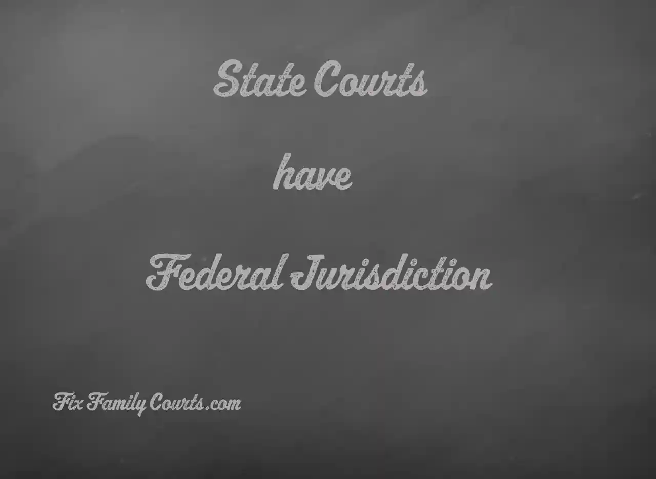 State Courts have Federal Jurisdiction Palmer Systems Approach